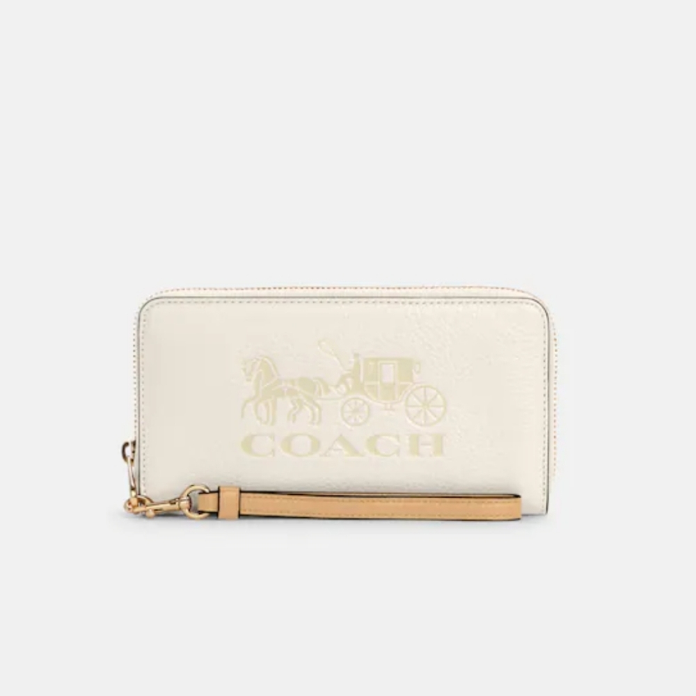 Coach Long Zip Around Wallet